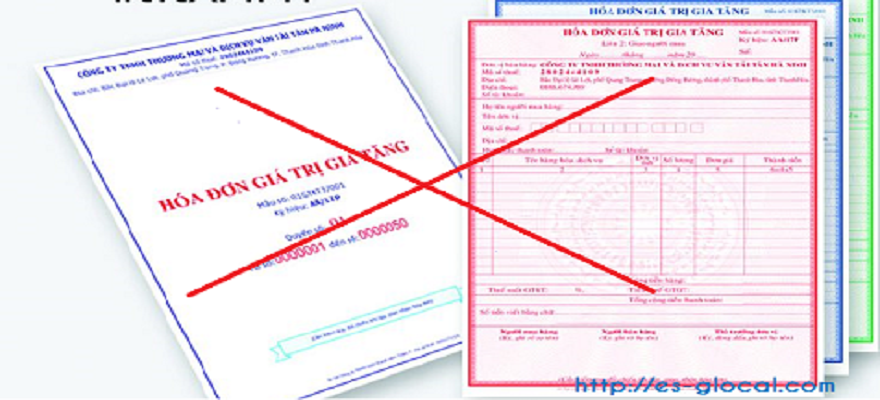 Hóa đơn tiền điện nước không mang tên công ty