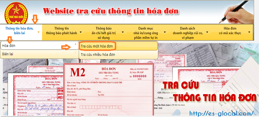 Cách tra cứu để biết hóa đơn