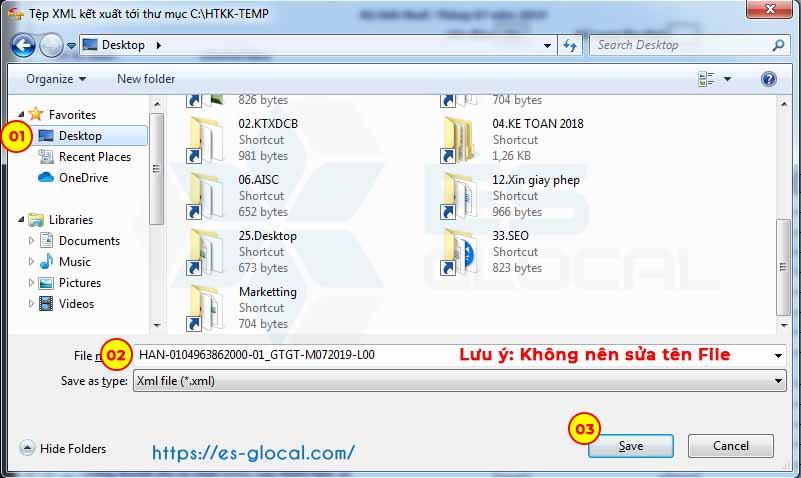 Tìm chỗ lưu tờ khai