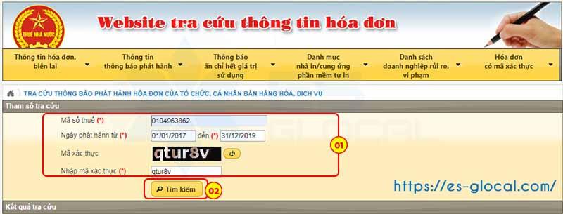 Cập nhật thông tin tra cứu thông báo Cập nhật thông tin tra cứu thông báo