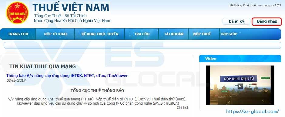 Đăng nhập hệ thống Đăng nhập hệ thống