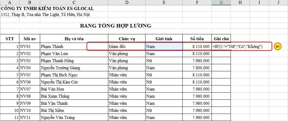 Cách sử dụng hàm if Cách sử dụng hàm if