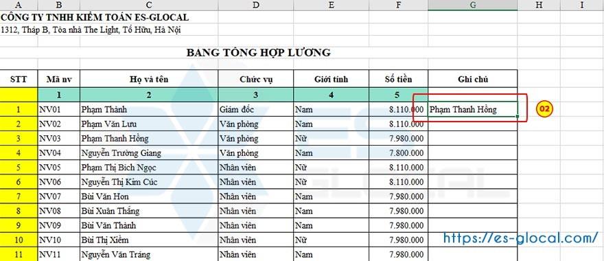 Cách sử dụng hàm INDEX Cách sử dụng hàm INDEX