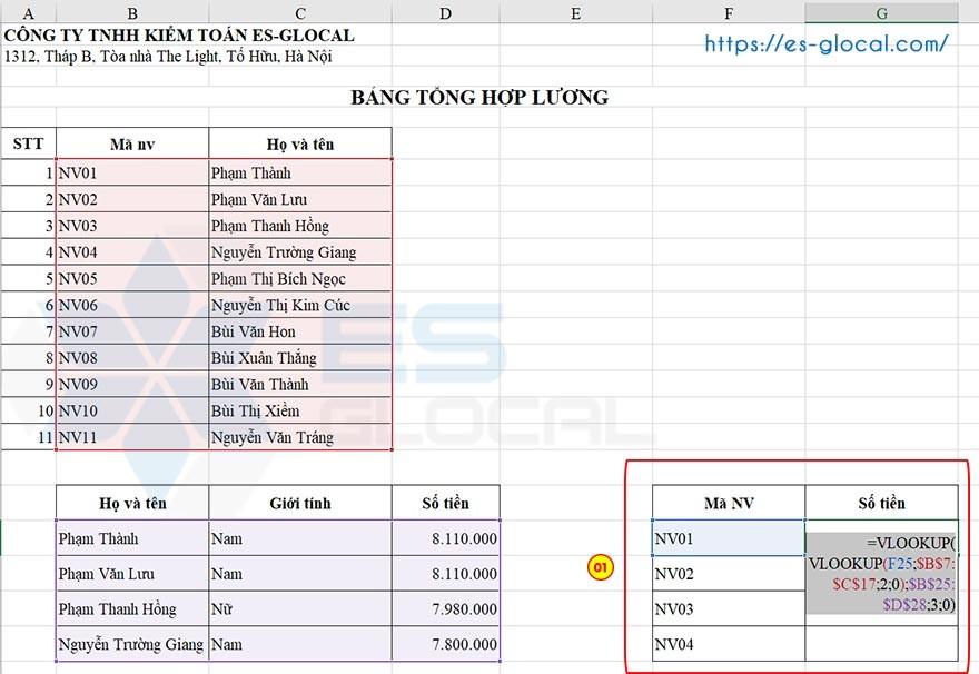 hàm vlookup nhiều điều kiện hàm vlookup nhiều điều kiện