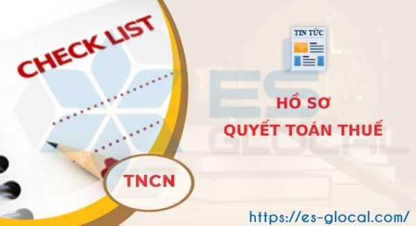 hồ sơ quyết toán thuế TNCN hồ sơ quyết toán thuế TNCN