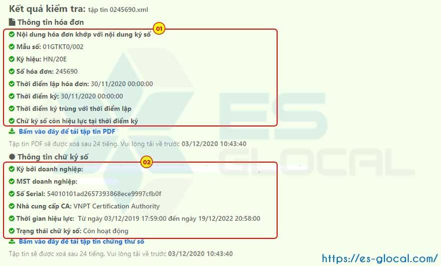 kết quả kiểm tra tra cứu hóa đơn kết quả kiểm tra tra cứu hóa đơn