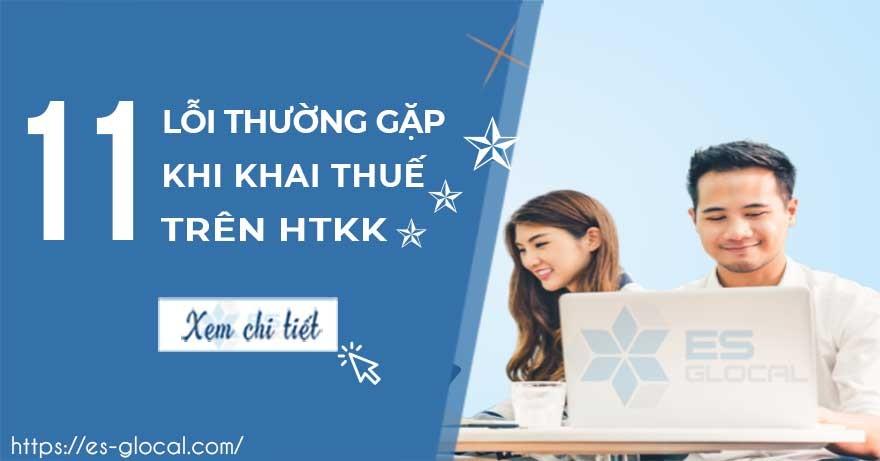 Lỗi thường gặp trên HTKK Lỗi thường gặp trên HTKK