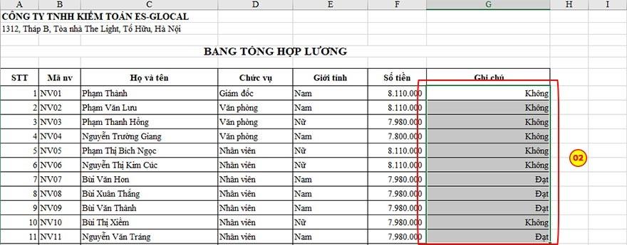 Sử dụng hàm if và and Sử dụng hàm if và and