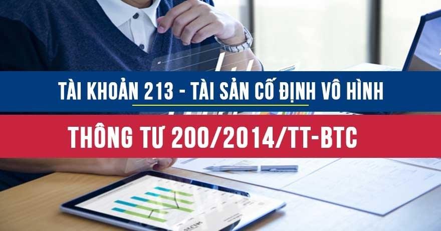 tài khoản 213 tài khoản 213