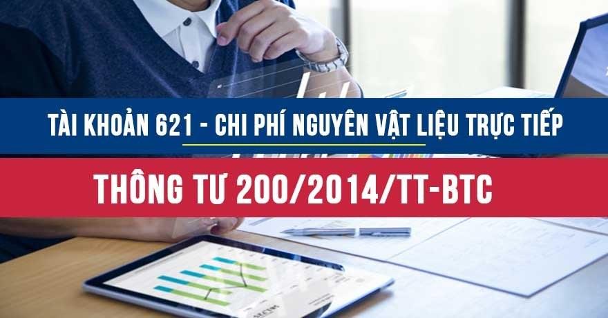 tài khoản 621 tài khoản 621