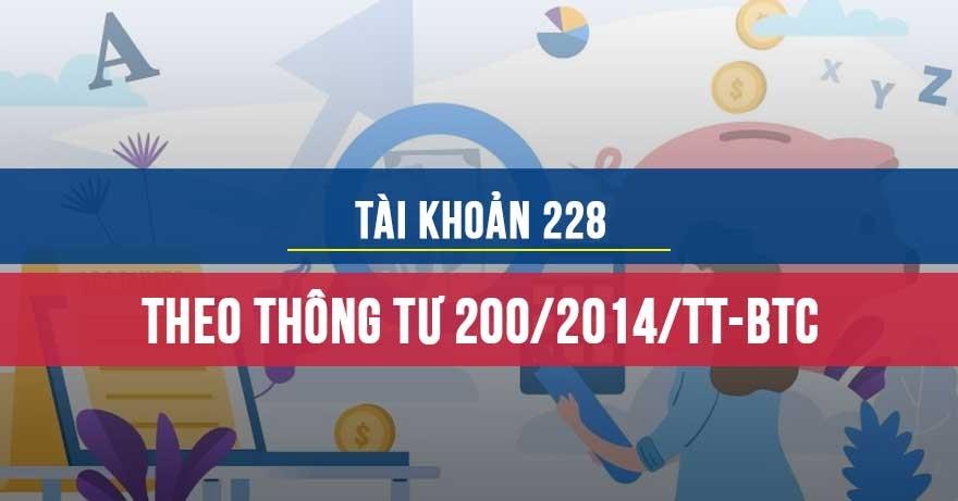 TK228- TT200/2014/TT-BTC
