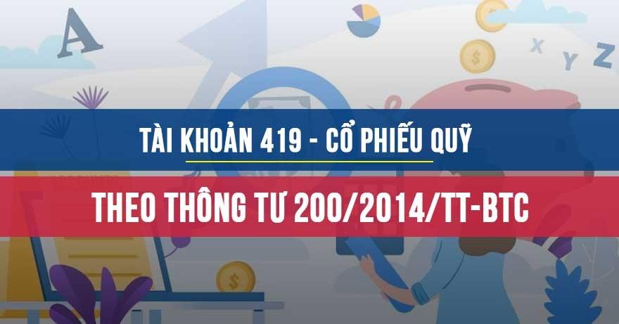 Tài khoản 419 Cổ phiếu quỹ tk419-1