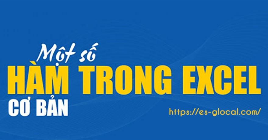 Tổng hợp các hàm trong Excel Tổng hợp các hàm trong Excel