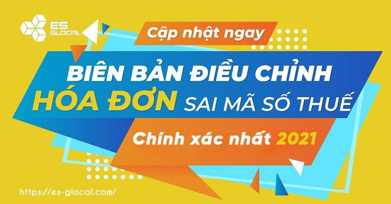 Biên bản điều chỉnh hóa đơn sai mã số thuế Biên bản điều chỉnh hóa đơn sai mã số thuế