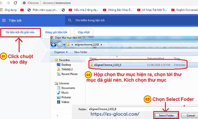 Chọn giải nén esigner lên Chọn giải nén esigner lên