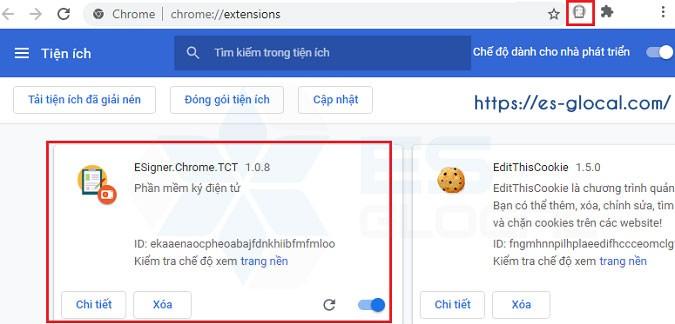 Cài đặt esigner của thuedientu thành công Cài đặt esigner của thuedientu thành công