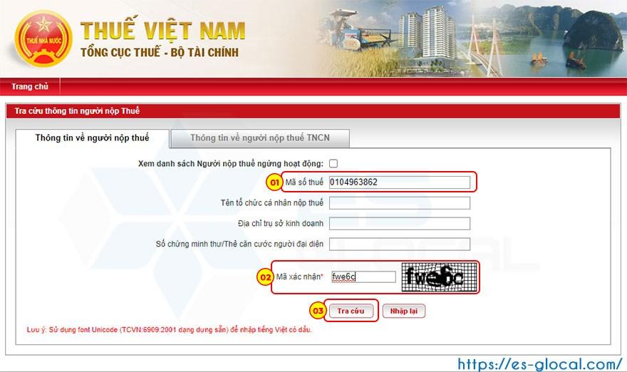 Kiểm tra mã số thuế doanh nghiệp Kiểm tra mã số thuế doanh nghiệp