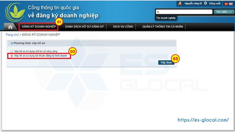 Nộp hồ sơ đăng ký tài khoản ngân hàng qua mạng Nộp hồ sơ đăng ký tài khoản ngân hàng qua mạng
