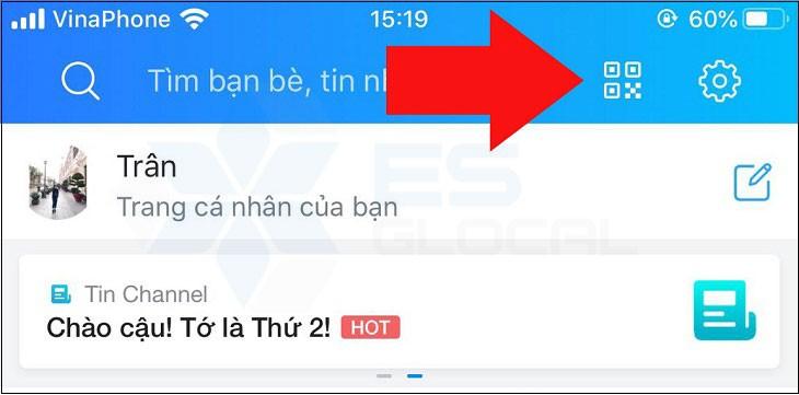 Chọn zalo quét qr code trên thiết bị động đã đăng nhập zalo mobile Chọn zalo quét qr code trên thiết bị động đã đăng nhập zalo mobile