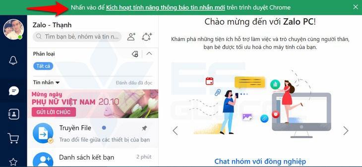 đăng nhập tài khoản zalo thành công đăng nhập tài khoản zalo thành công