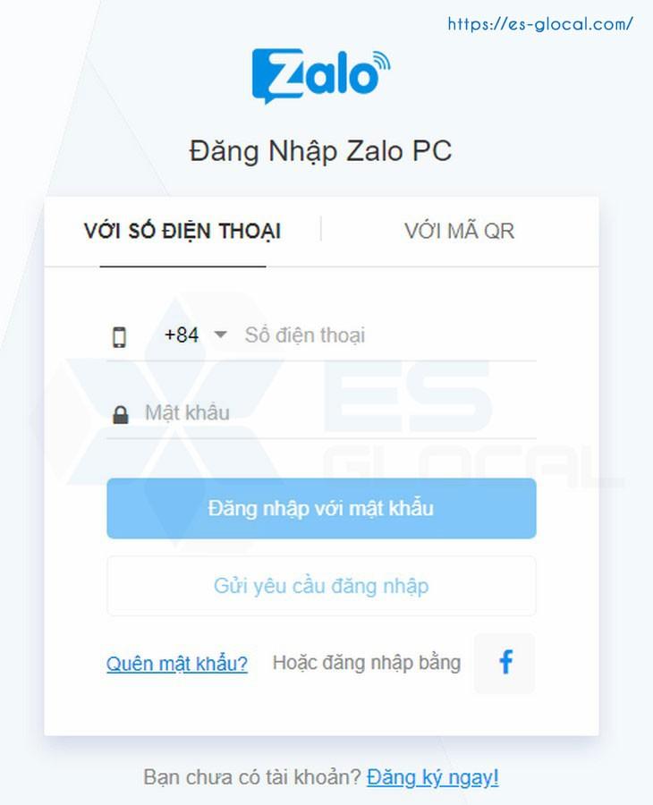 màm hình hiện thị để đăng nhập tài khoản zalo màm hình hiện thị để đăng nhập tài khoản zalo