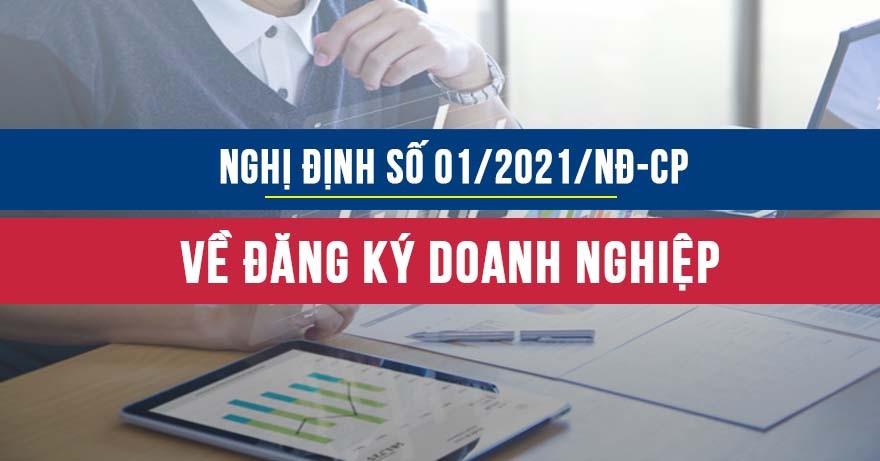 Nghị định số 01/2021/NĐ-CP về đăng kí doanh nghiệp 01