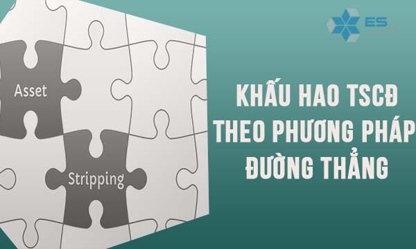 Cách tính khấu hao tài sản cố định theo phương pháp đường thẳng 1