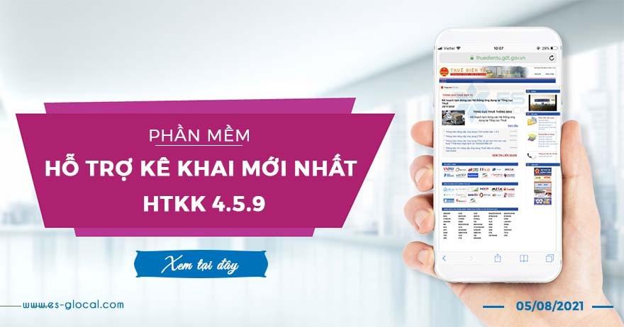 Phần mềm HTKK 4.5.9 ứng dụng hỗ trợ kê khai mới nhất 2021 459