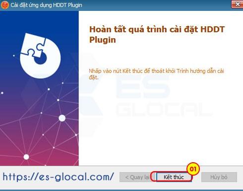 Kết thúc quá trình cài đặt ứng dụng Plugin reset mật khẩu Tổng cục thuế Kết thúc quá trình cài đặt ứng dụng Plugin reset mật khẩu hoadondientu của TCT