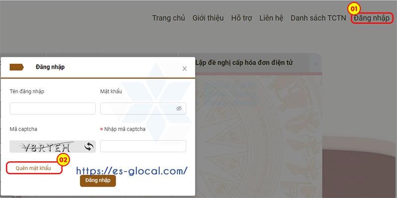 Lấy lại mật khẩu trên trang hoadondientu.gdt.gov.vn Lấy lại mật khẩu trên trang hoadondientu.gdt.gov.vn