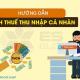 Cách tính thuế TNCN từ 2 nơi