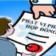 Phạt vi phạm hợp đồng là gì? Phạt vi phạm hợp đồng có cần xuất hóa đơn không?