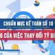 Chuẩn mực kế toán số 10 về ảnh hưởng của việc thay đổi tỷ giá hối đoái