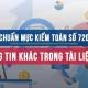 Chuẩn mực kiểm toán số 720 về Các thông tin khác trong tài liệu có BCTC đã được kiểm toán