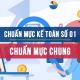 Chuẩn mực kế toán số 01 về chuẩn mực chung