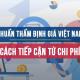 Tiêu chuẩn thẩm định giá Việt Nam số 09 về cách tiếp cận từ chi phí