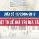 Luật số 13/2008/QH12 Luật thuế Giá trị gia tăng