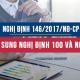 Nghị định 146/2017/NĐ-CP sửa đổi, bổ sung Nghị đinh 100 và Nghị định 12