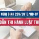 Nghị định 209/2013/NĐ-CP hướng dẫn thi hành Luật thuế GTGT