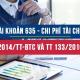 Tài khoản 635 theo Thông tư 200 và thông tư 133 - Chi phí tài chính