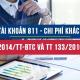 Tài khoản 811 theo Thông tư 200 và Thông tư 133 - Chi phí khác