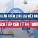 Tiêu chuẩn thẩm định giá số 8 về cách tiếp cận từ thị trường