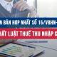 Văn bản hợp nhất 15/VBHN-VPQH Hợp nhất luật thuế thu nhập cá nhân