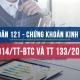 Tài khoản 121 theo thông tư 200 và theo thông tư 133