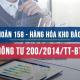 Tài khoản 158 theo Thông tư 200 năm 2014