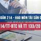 Tài khoản 214 theo Thông tư 200 và Thông tư 133