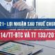 Tài khoản 421 theo thông tư 200 và theo thông tư 133