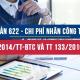 Tài khoản 622 là gì? TK 622 theo thông tư 200 năm 2014