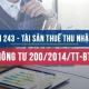 Tài khoản 243 theo thông tư 200 năm 2014