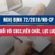 Nghị định 72/2018/NĐ-CP quy định mức lương cơ sở